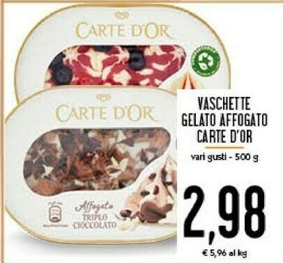 Carte D Or Gelati Algida Offerta Di Conad