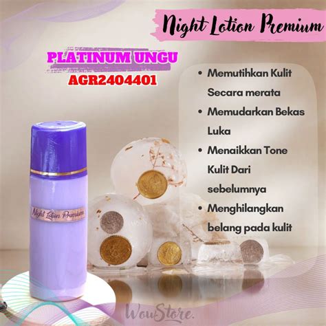 Jual Night Lotion Premium Original Arg Dosis Tinggi Dengan