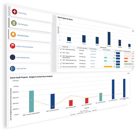 Internal Audit Dashboard Templates