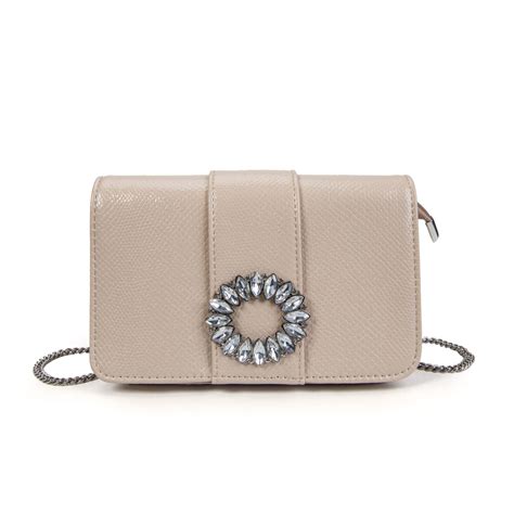 Bolso Broche Beige Calzados Canales