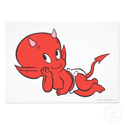 Hot Stuff The Little Devil Laying Down Hot Stuff Pinterest