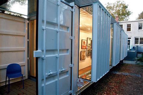 This Guy Built His Own Backyard Art Gallery Out Of A Shipping Container Washingtonian