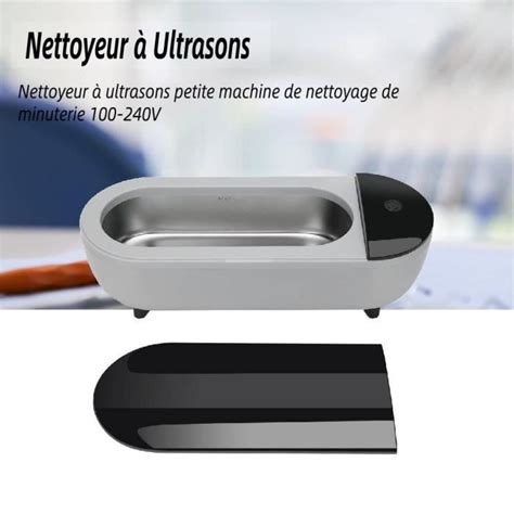 Appareil de Nettoyage à Ultrasons 360ml pour Prothèses Dentaires