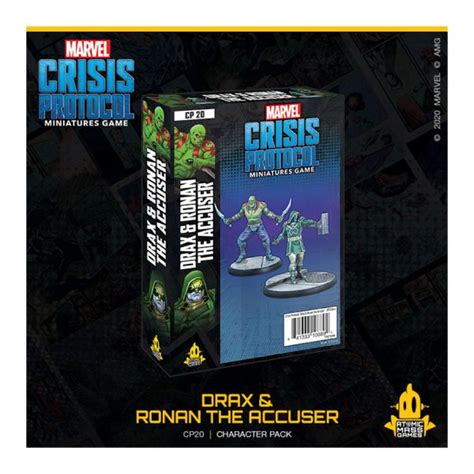 Drax And Ronan The Accuser Marvel Crisis Protocol Character Pack