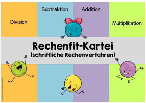 Ideenreise Blog Rechenfit Kartei Teil 1