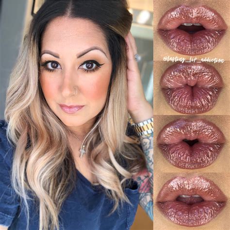 First Love LipSense Sugar Plum LipSense Rose Gold Gloss Beauty