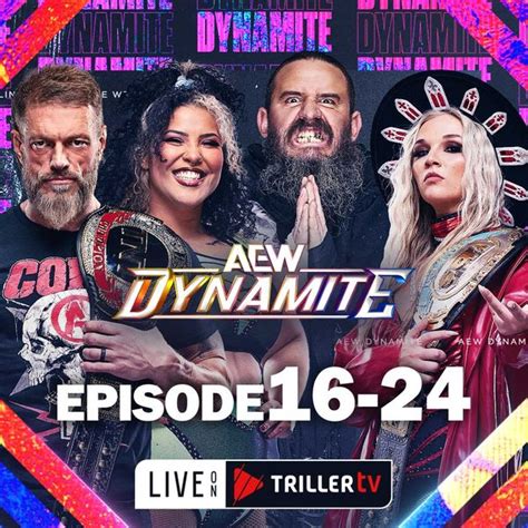 Aew Dynamite Episode Official Replay Trillertv Powered By