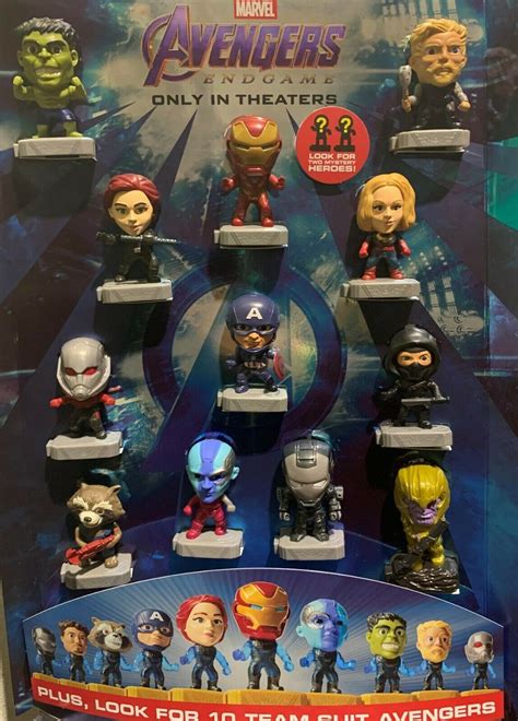 Pick Ur Favorite Mcdonalds 2019 Marvel Avengers Endgame Happy Meal