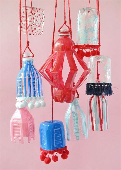 Recyclable Plastic Bottle Lanterns Diy Plastic Bottle Lantern Craft Plastic Bottles