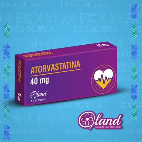 ATORVASTATINA 40 MG X 10 TABLETAS LAND