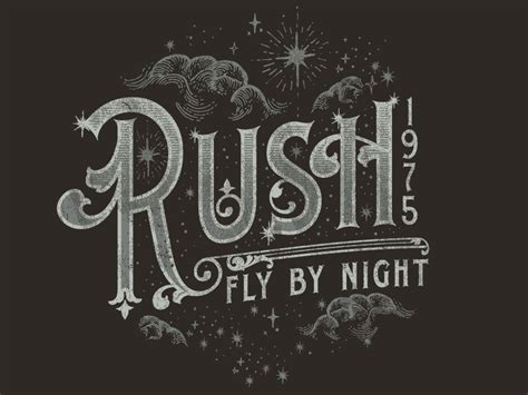 Rush Fly By Night By District North Media Design Studio On Dribbble