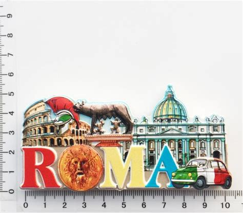 Rome Italy Fridge Magnets Travel Souvenir Refriger Grandado