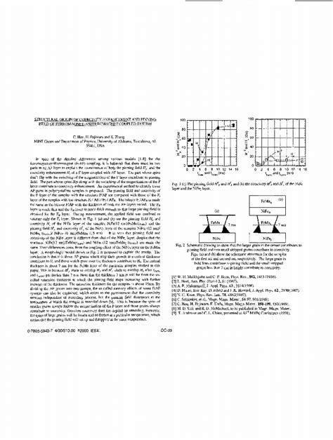 Structural Origin Of Coercivity Enhancement And Pinning Field Of