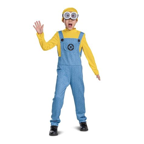 Disfraz Minions Nbc Universal Minion Bob Talla 7 8 Walmart