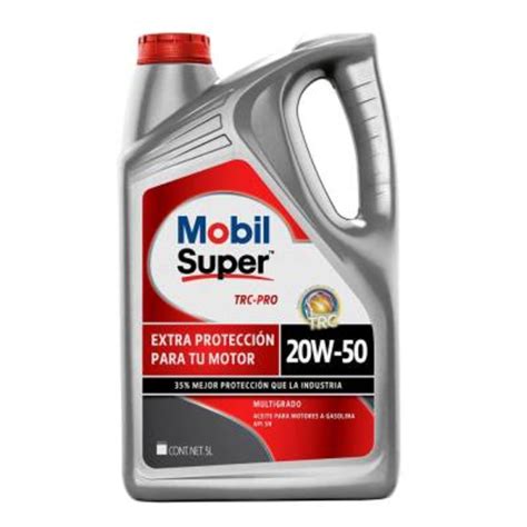 Aceite Mobil Súper Súper 20W 50 de 5 L Walmart