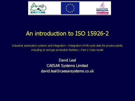 An Introduction To Iso Industrial Automation