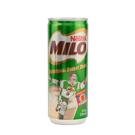 Nestle MILO Chocolate Nutritional Energy Drink 8 fl. oz. Cans ( 24 cans ...