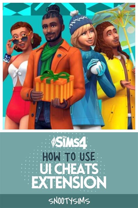 The Ui Cheats Sims Extension Get It Here Sims Sims Cheats Sims