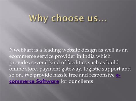 PPT - E-commerce software PowerPoint Presentation, free download - ID