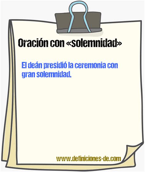 12 Oraciones Con Solemnidad