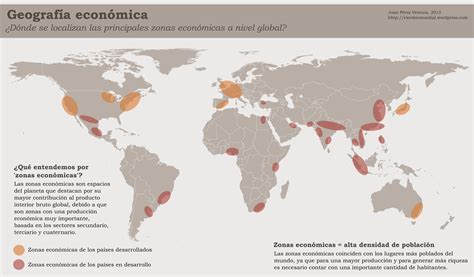 Zonas Econ Micas A Nivel Global Geograf A Econ Mica Geograf A Mapa