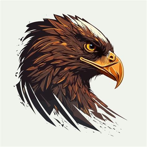 Eagle Head Eagle Logo Symbol Gaming Logo Elegant Element For Brand