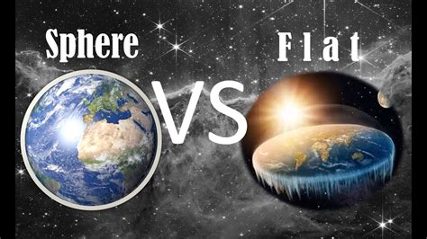 Flat Earth Vs Spherical Earth YouTube