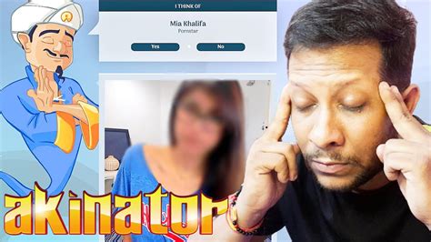 Can Akinator Guess Mia Khalifa YouTube