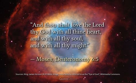 Deuteronomy 6:5 “love the Lord your God with all your heart ...