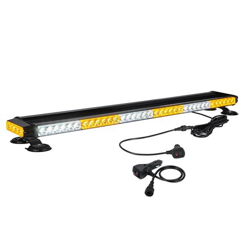 Buy Wowtou Roof Top Safety Flashing Led Amber White Emergency Strobe