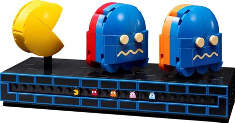 Lego D Voile Une R Plique En Briques Dune Borne Darcade Du Jeu Pac Man