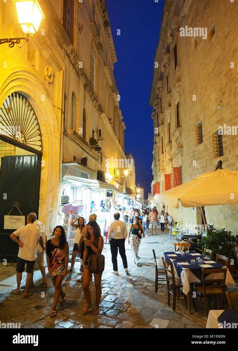 Europeitalyapuliasalentogallipoliold Town Stock Photo Alamy