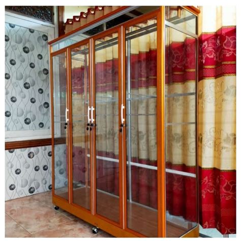 Jual Promo Lemari Aluminum Dan Pintu Full Gantungan Dan Pintu