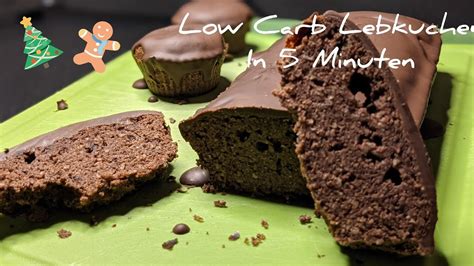 Low Carb Lebkuchen In Minuten Youtube