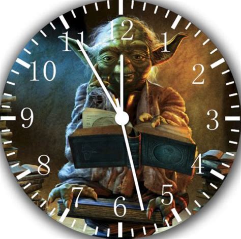 Star Wars Yoda Frameless Borderless Wall Clock Nice For Gifts Or Decor