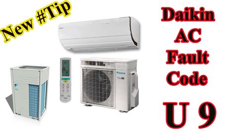 How To Solve Daikin Ac Error Code U Youtube