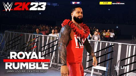 Jimmy Uso Rr Attire Mod Pc Mods Road To Wwe K Youtube