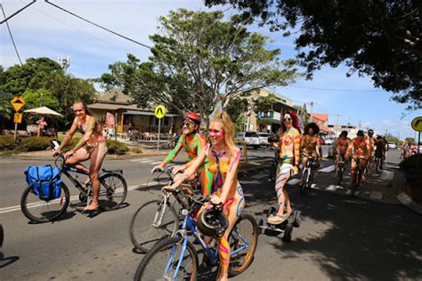 World Naked Bike Ride Hemisf Rio Sul Fotos Revista