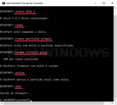 Como Formatar Pendrive Usando O Prompt De Comando