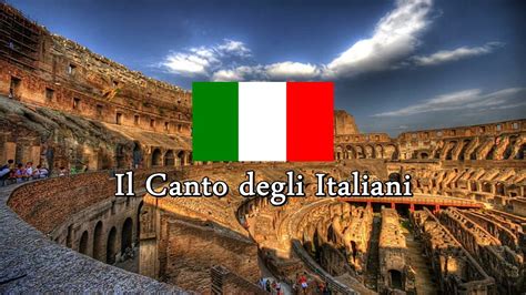 National Anthem Of Italy Il Canto Degli Italiani Youtube