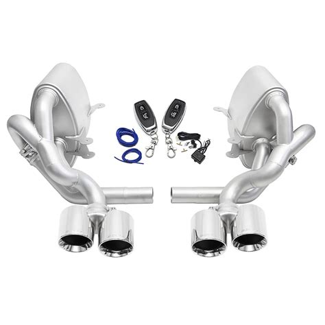 Evasive Motorsports Soul Performance Valved Exhaust Polished Chrome