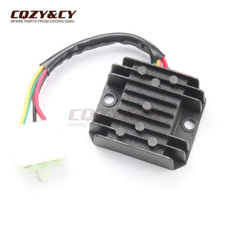 Voltage Regulator Rectifier 5 Wires 5 Pin 12V For KYMCO Agility 2T R16