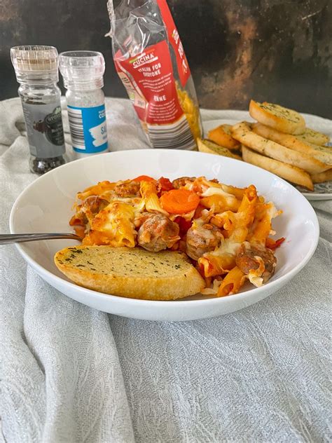 Sausage And Bean Pasta Bake Easy Midweek Meals And More By Donna Dundas