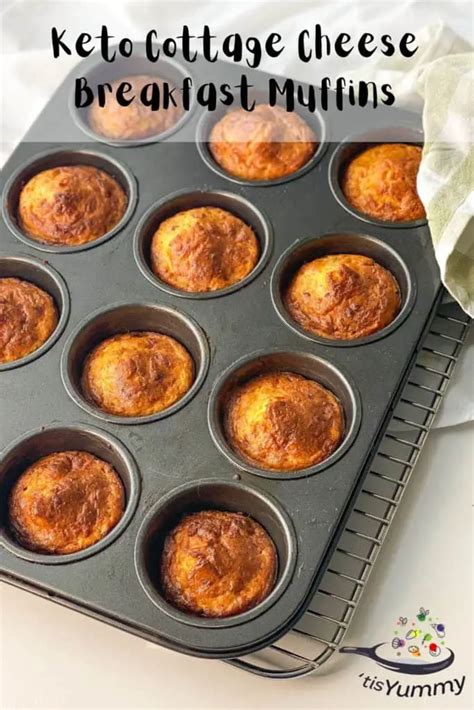 Keto Cottage Cheese Breakfast Muffins Tis Yummy