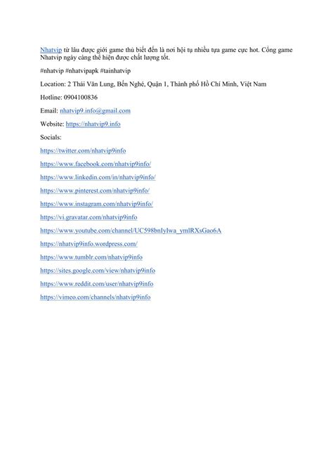 Nhatvip9info Pdf DocDroid