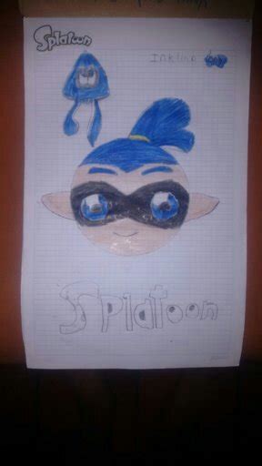 Un Dibujo De Inkling Boy Splatoon Mi Mano Sufre •splatoon• Amino