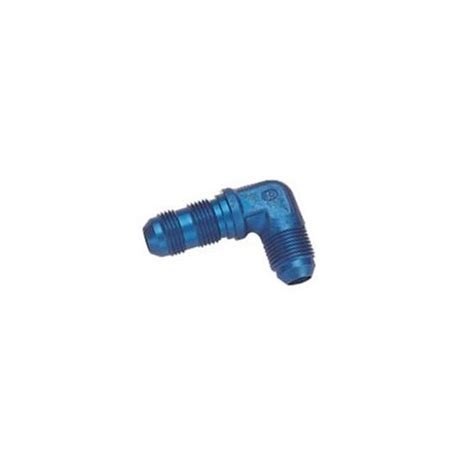 Aluminum Flare Bulkhead Fitting 90 Degree 6 An