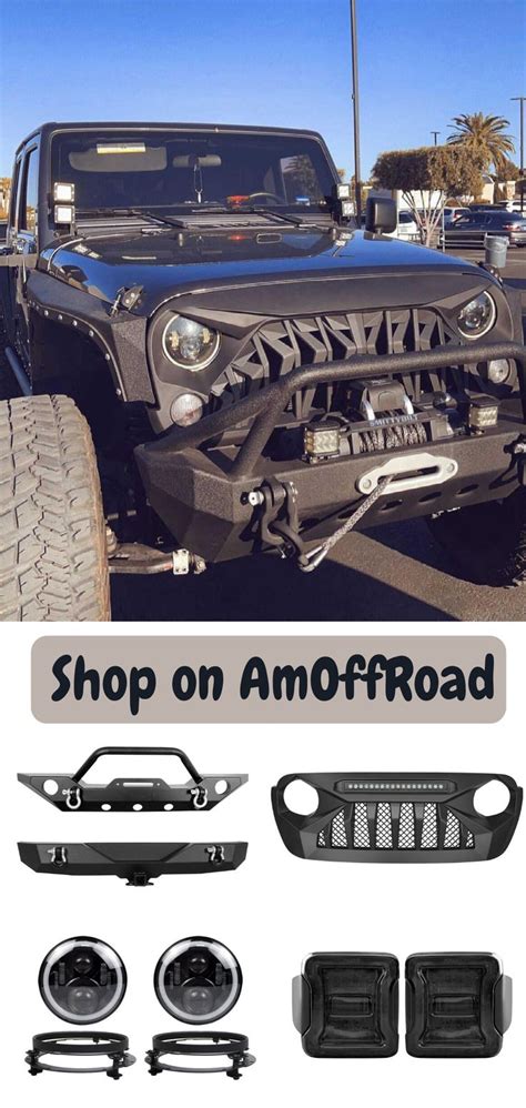 Refit & Custom Your Jeep | Cool jeep accessories, Jeep accessories ...