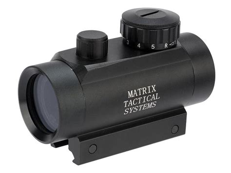 Matrix 1x30 Illuminated Redgreen Dot Scope With Qd Base Replicaairgunsca