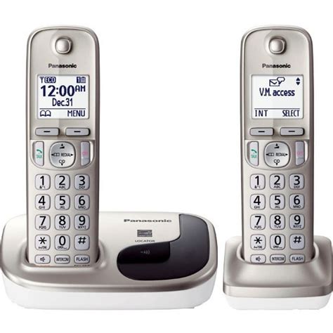 Panasonic Kx Tgd212n Dect 6 0 Plus Expandable Digital Cordless Phone